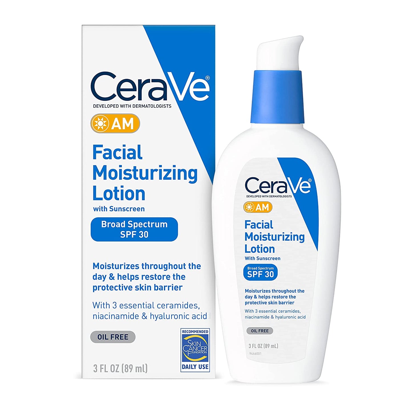 Cerave AM Facial Moisturizing Lotion