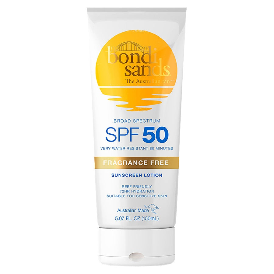 Bondi Sands Sunscreen Lotion SPF 50+ Fragrance Free 75ml