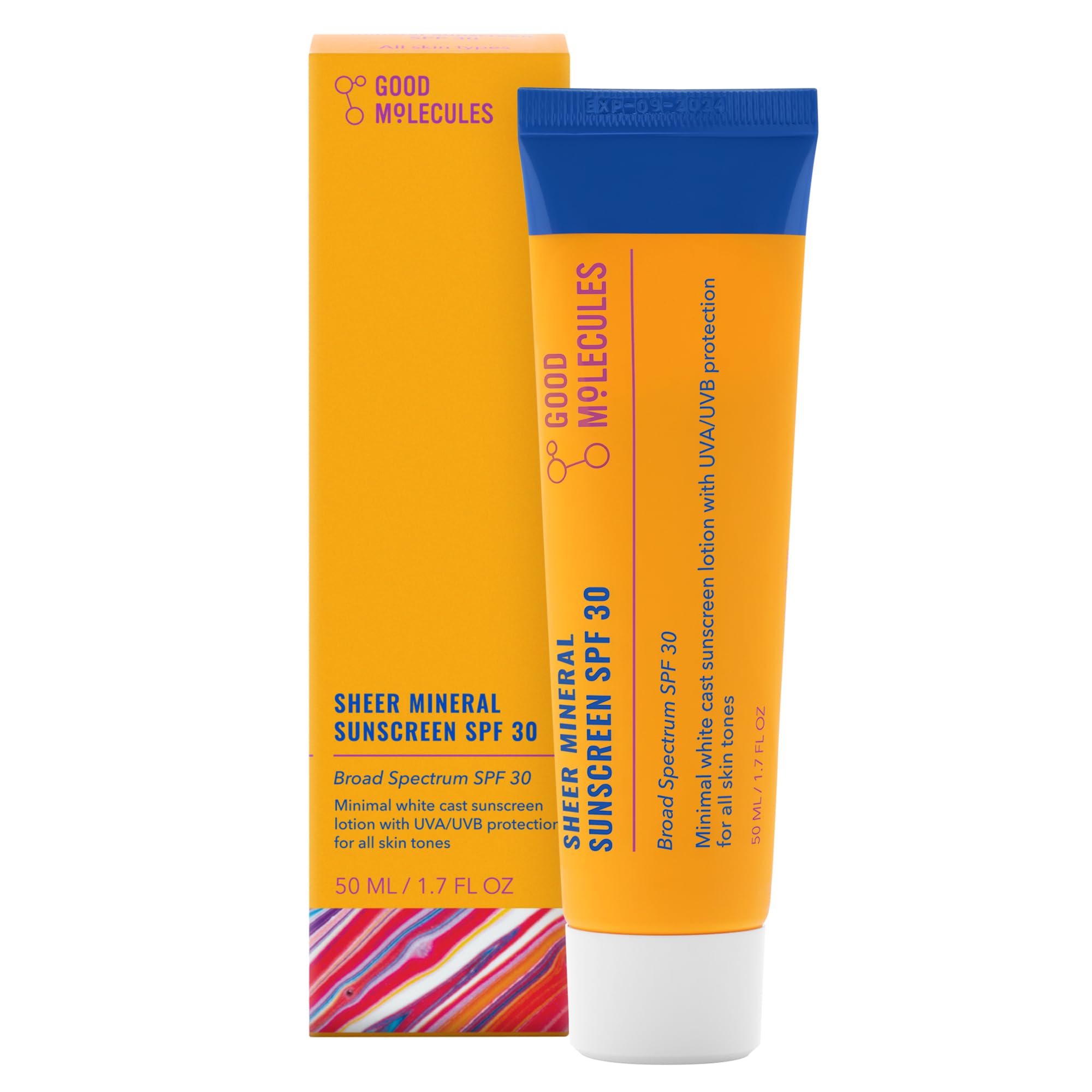 Good Molecules Sheer Mineral Sunscreen – Skinova Kenya