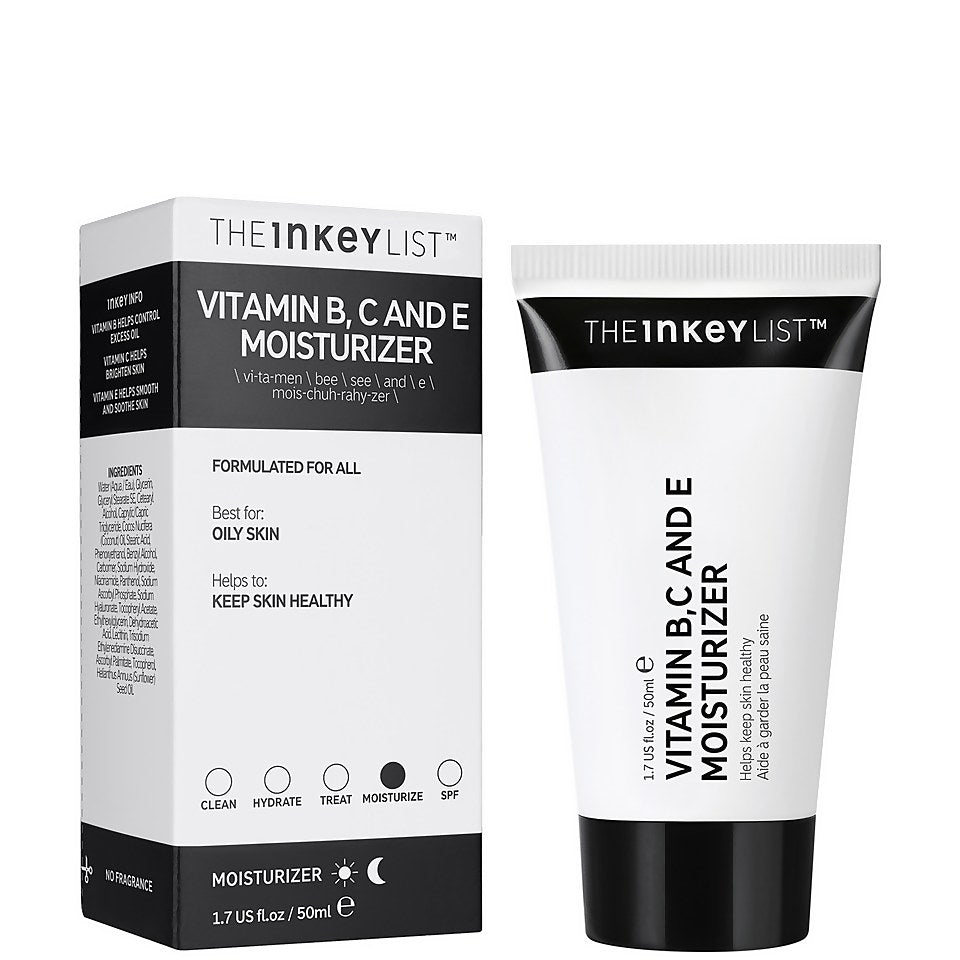 The Inkey List Vitamin B, C And E Moisturizer